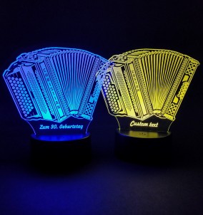 LED-Nachtlicht - Ziehharmonika Geschenk