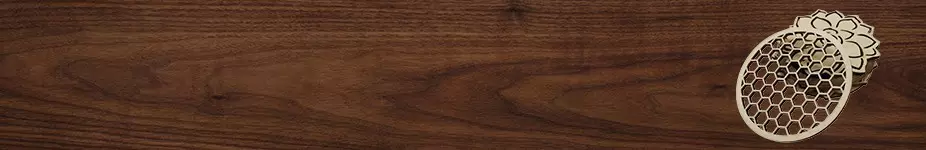 Leseni podstavki - unikatne oblike in vzorci