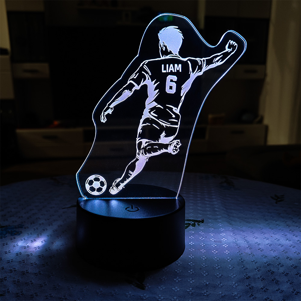 Lampe LED foot personnalisée